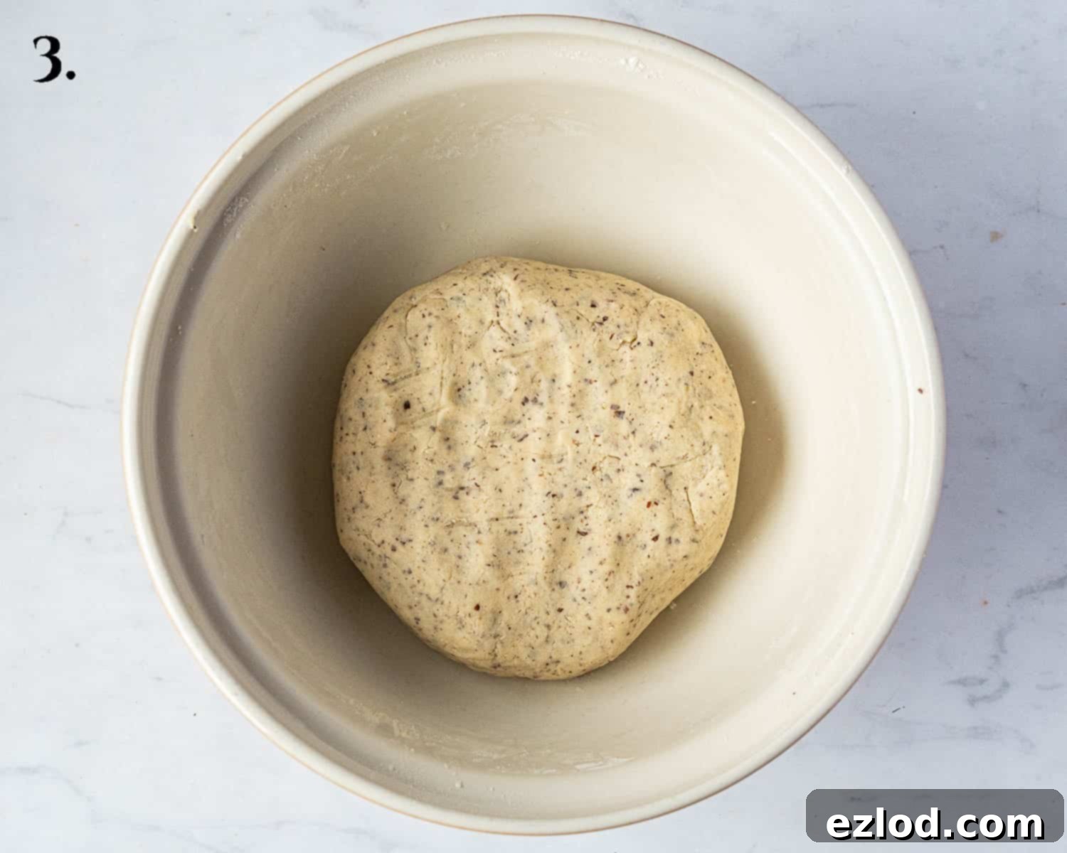 Step 3, the finished dough.