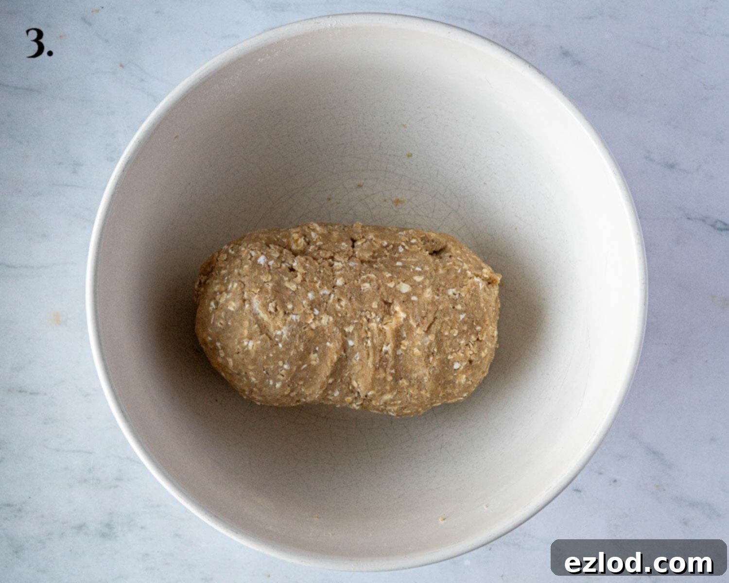 Step 3, the finished dough.