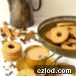 Aromatic Masala Chai Rye Shortbread 2 Masala chai spiced rye shortbread