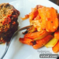 Momma's Meatloaf, a comforting and healthy family recipe.