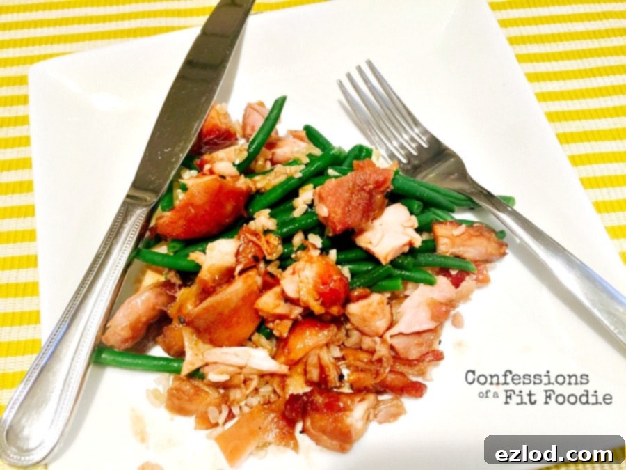 Crock Pot Asian Chicken - a gluten-free, dairy-free, and freezer-friendly 21 Day Fix meal.
