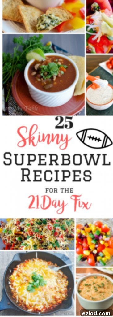 21 Day Fix Superbowl Recipes