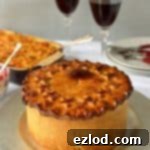 Impressive nut roast pie with vegetarian hot water crust pastry, the perfect vegetarian Christmas option - Domestic Gothess