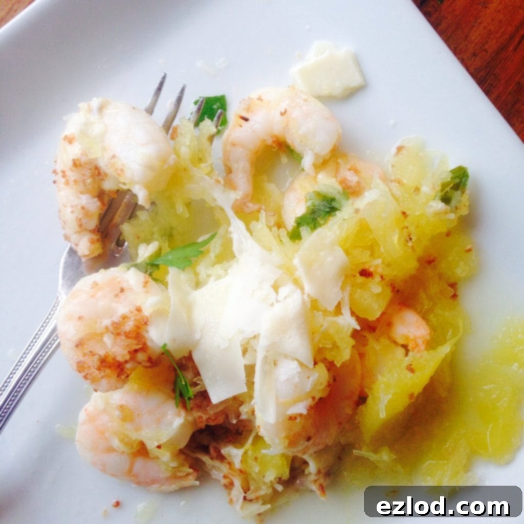 A close-up image of a healthy shrimp dish with vibrant vegetables, perfectly portioned.