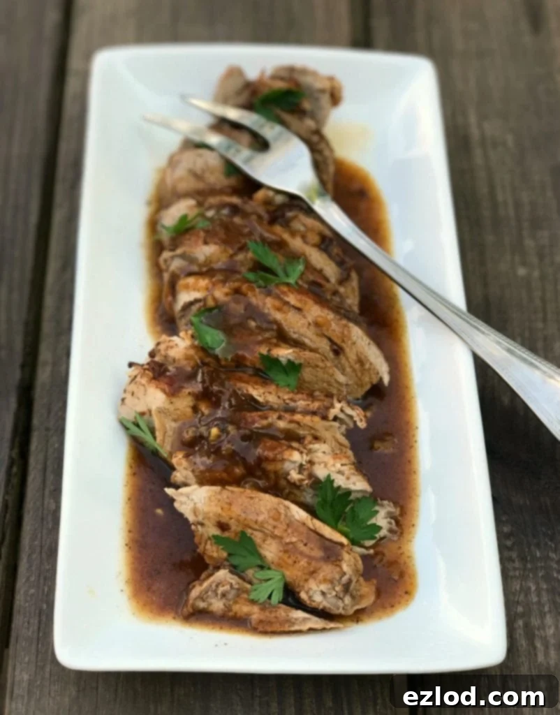 Instant Pot Balsamic Pork | Confessions of a Fit Foodie
