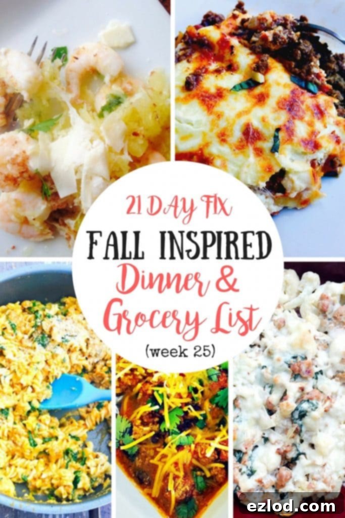 21 Day Fix Meal Plan | Confessions of a Fit Foodie