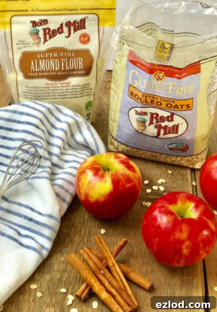 Bob's Red Mill Oats and Almond flour for Instant Pot Apple Crisp