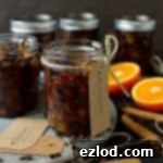 Vegetarian mincemeat recipe - easy vegetarian Christmas mincemeat made with butter and lashings of port