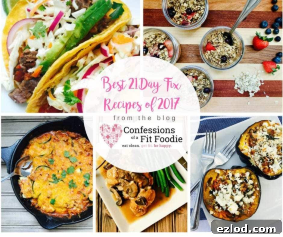 The Best 21 Day Fix Recipes of 2017 | Confessions of a Fit Foodie