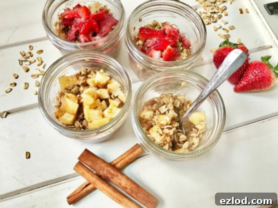 Instant Pot Oatmeal Jars | Confessions of a Fit Foodie