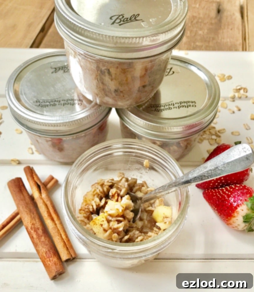 Instant Pot Oatmeal Jars | Confessions of a Fit Foodie