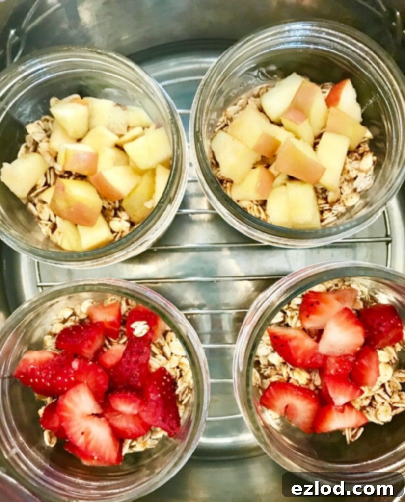 Instant Pot Oatmeal Jars | Confessions of a Fit Foodie