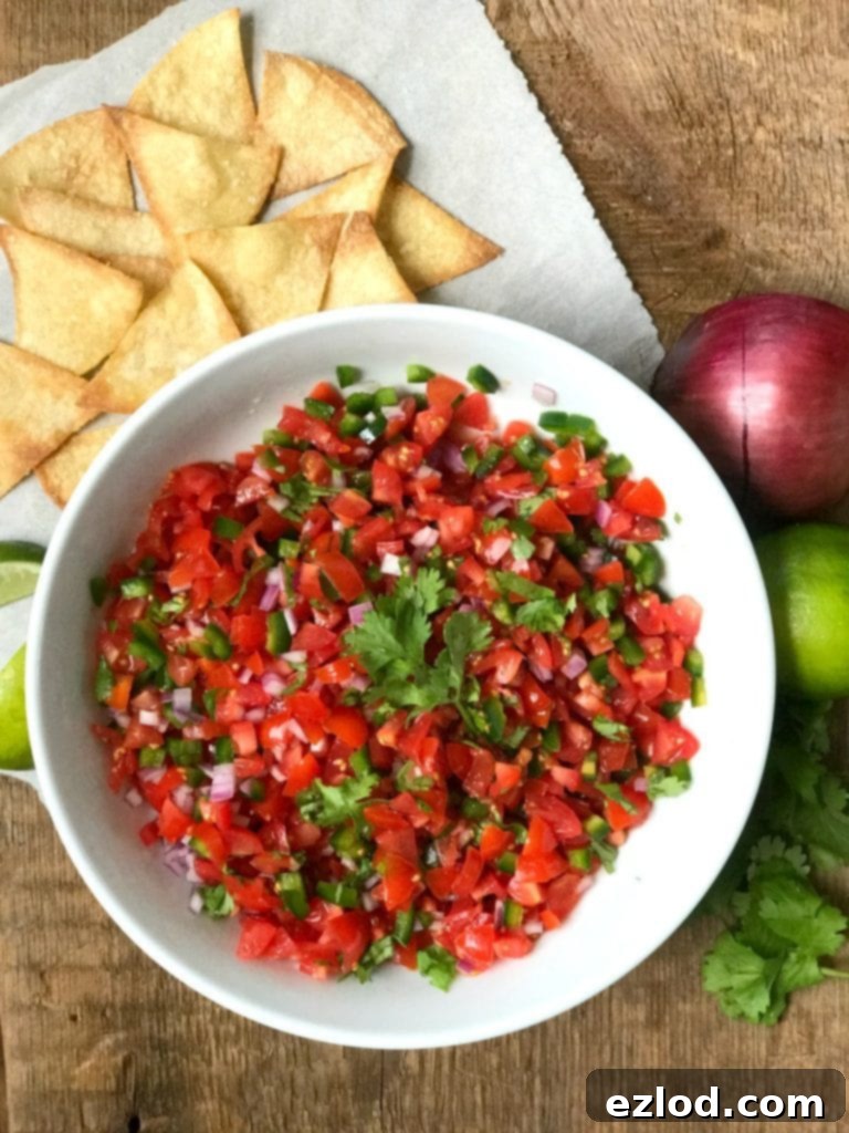 Fresh Ingredients for 21 Day Fix Pico de Gallo