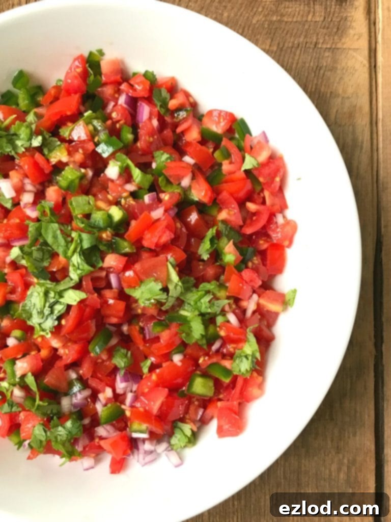 21 Day Fix Salsa Ready for Serving
