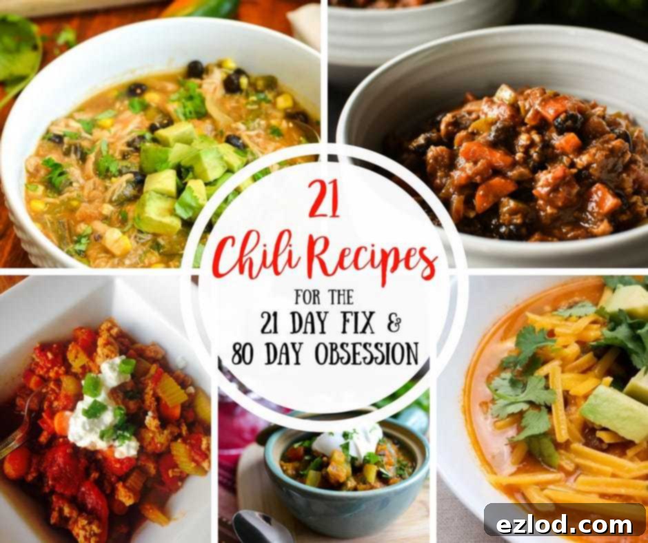 21 Day Fix Chili Recipes |Confessions of a Fit Foodie