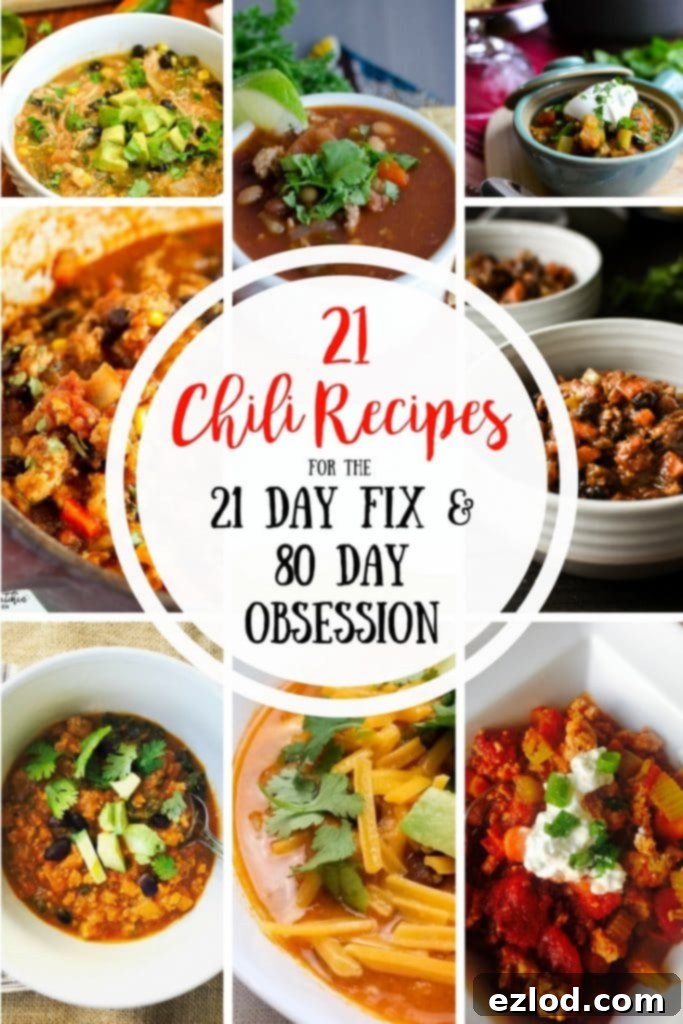 21 Day Fix Chili Recipes |Confessions of a Fit Foodie