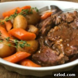 Instant Pot Beef Pot Roast | 21 Day Fix Beef Pot Roast