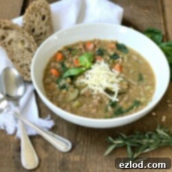Instant Pot Lentil Soup Confessions of a Fit Foodie | 21 Day Fix Lentil Soup