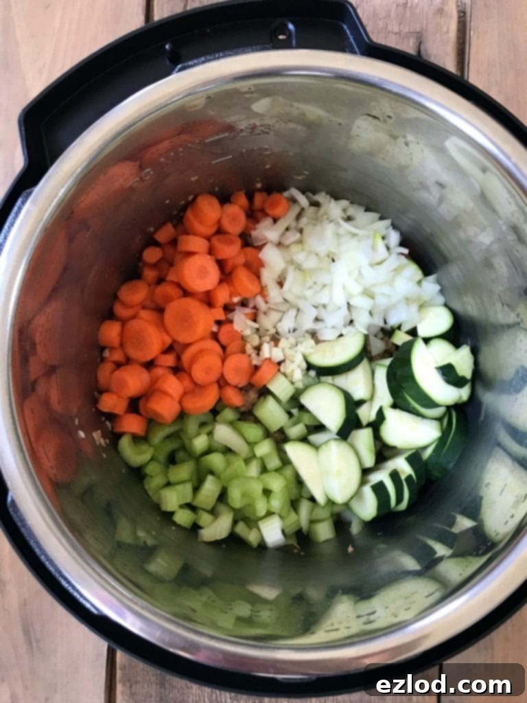Instant Pot Lentil Soup with Bob's Red Mill Lentils and Savory Poultry Sausage