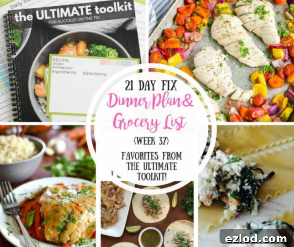 21 Day Fix Meal Plan for successful healthy eating