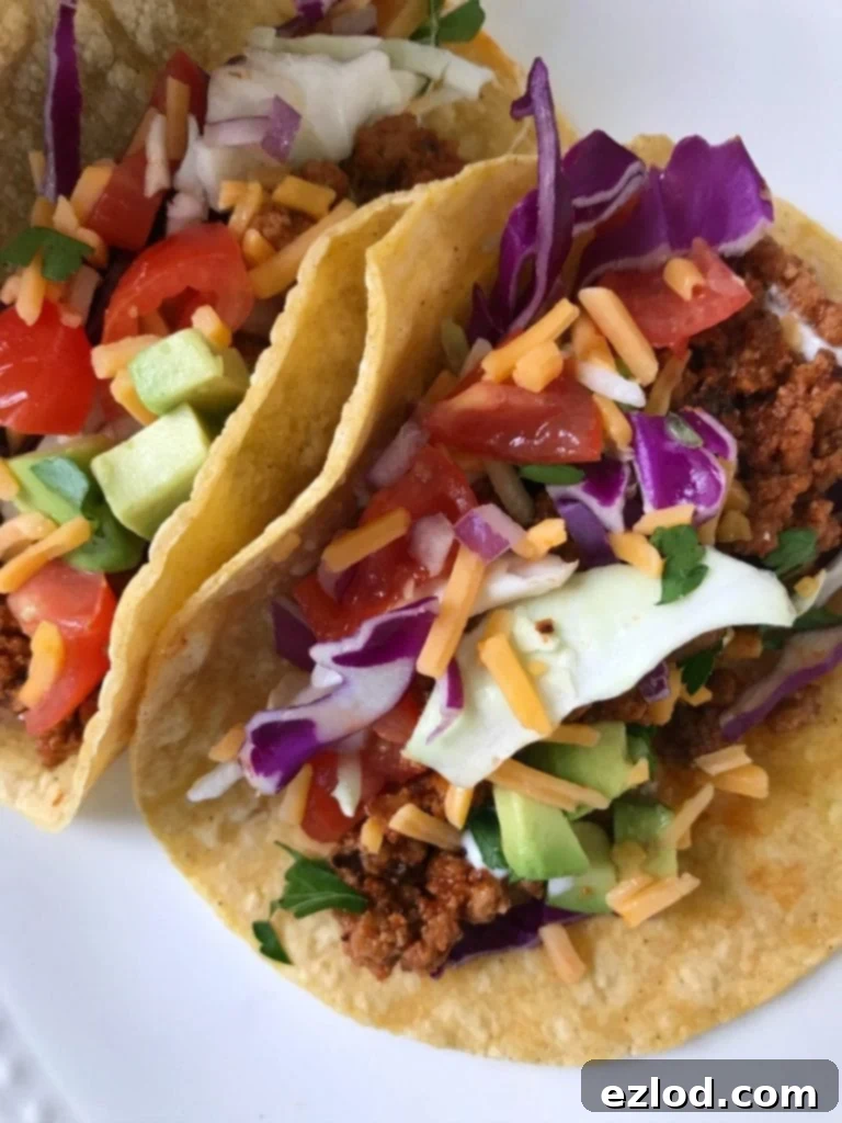 Instant Pot Freezer Prep Taco Meat, ready for freezing