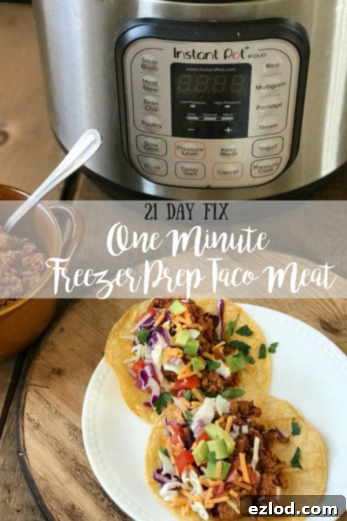 Family enjoying homemade tacos with Instant Pot meat