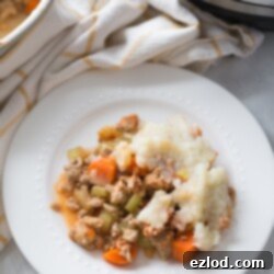 Healthy Instant Pot Shepherd's Pie, a delicious and diet-friendly meal.