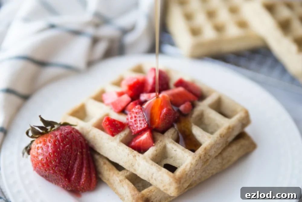 Gluten Free Make Ahead Freezer Waffles (2B Mindset/ 21 Day Fix) | Confessions of a Fit Foodie