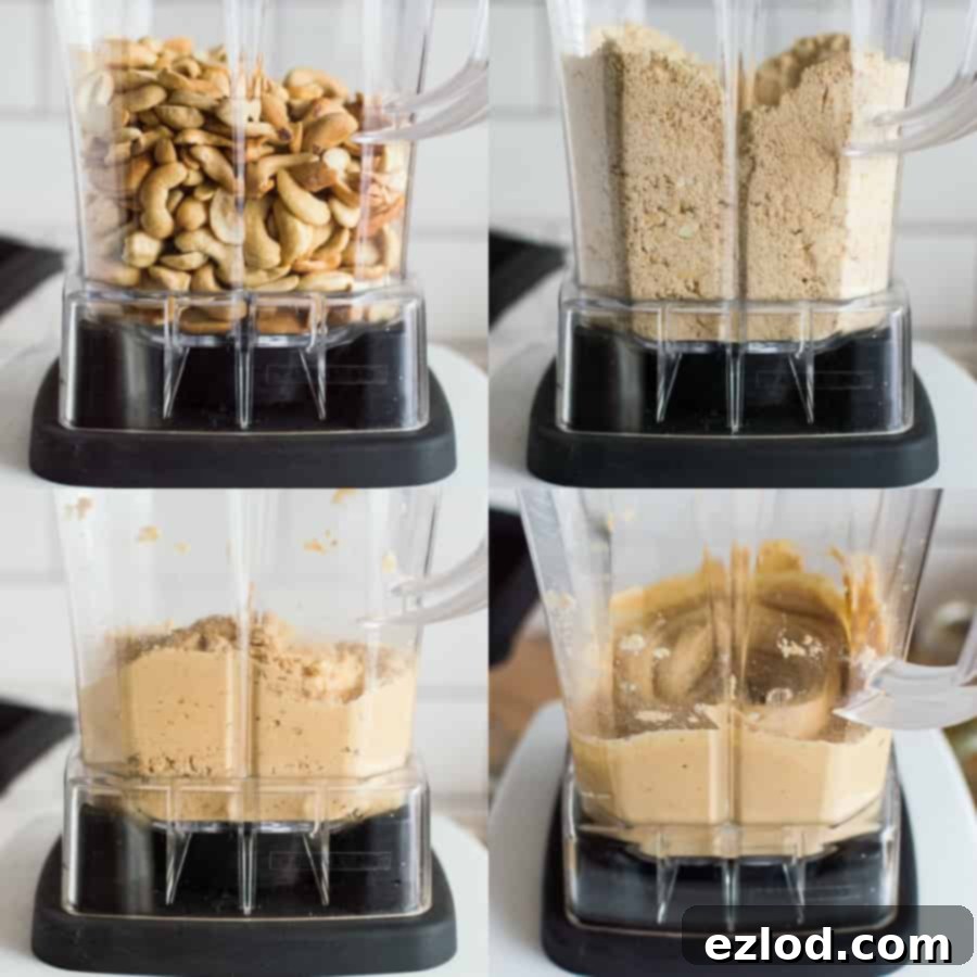 Chai spiced cashew butter steps