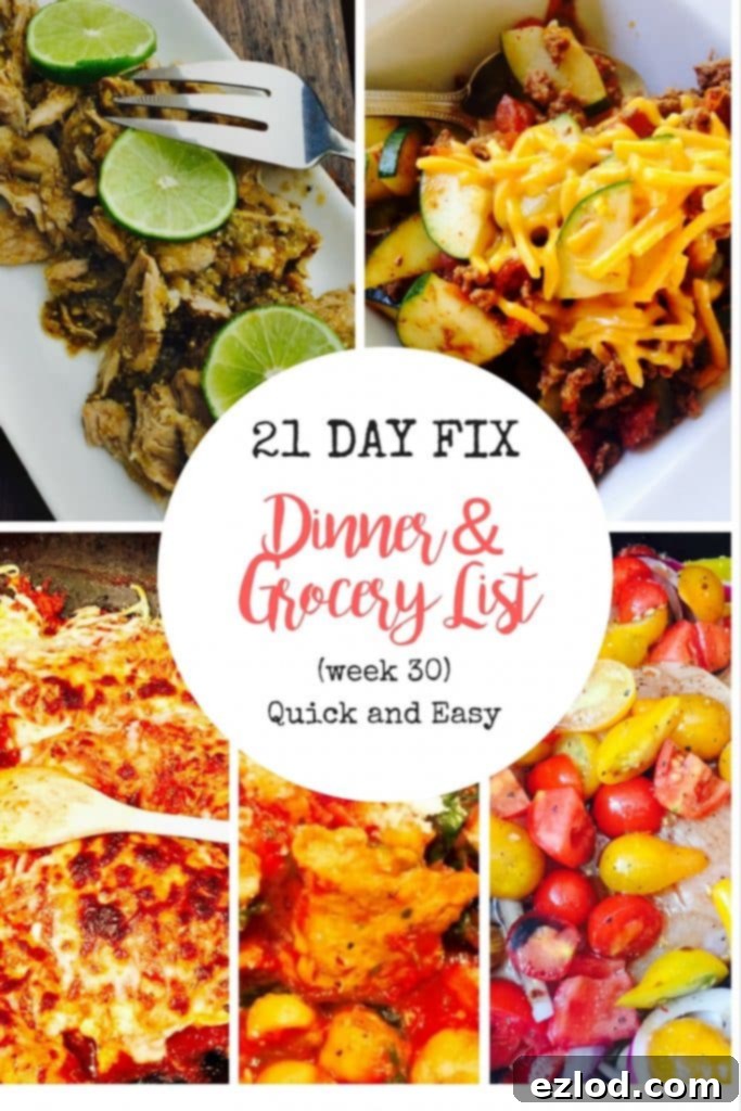 Italian Chicken Skillet for a Fast and Simple 21 Day Fix Meal Plan