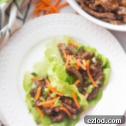 Tender Asian Steak Lettuce Wraps Instant Pot and Slow Cooker 9 Instant Pot Asian Steak Lettuce Wraps