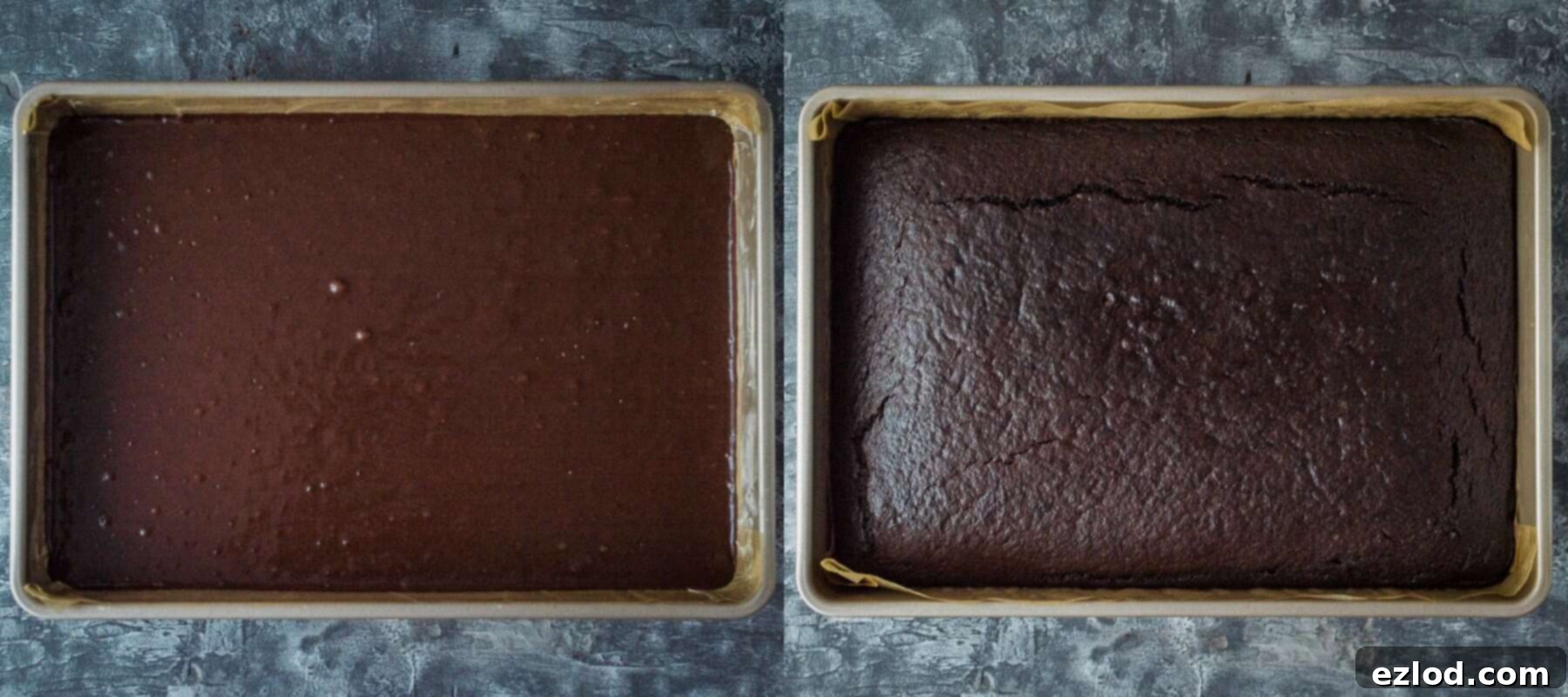 Step 3 - baking the cake