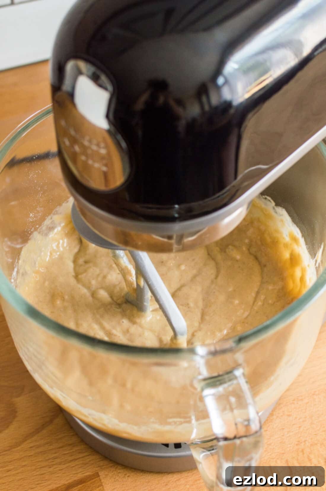 vegan banana cake step 3