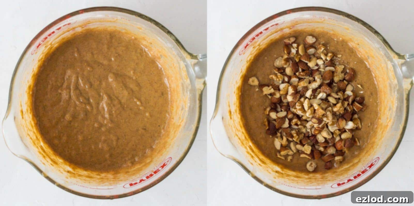 banana nut muffins step 2