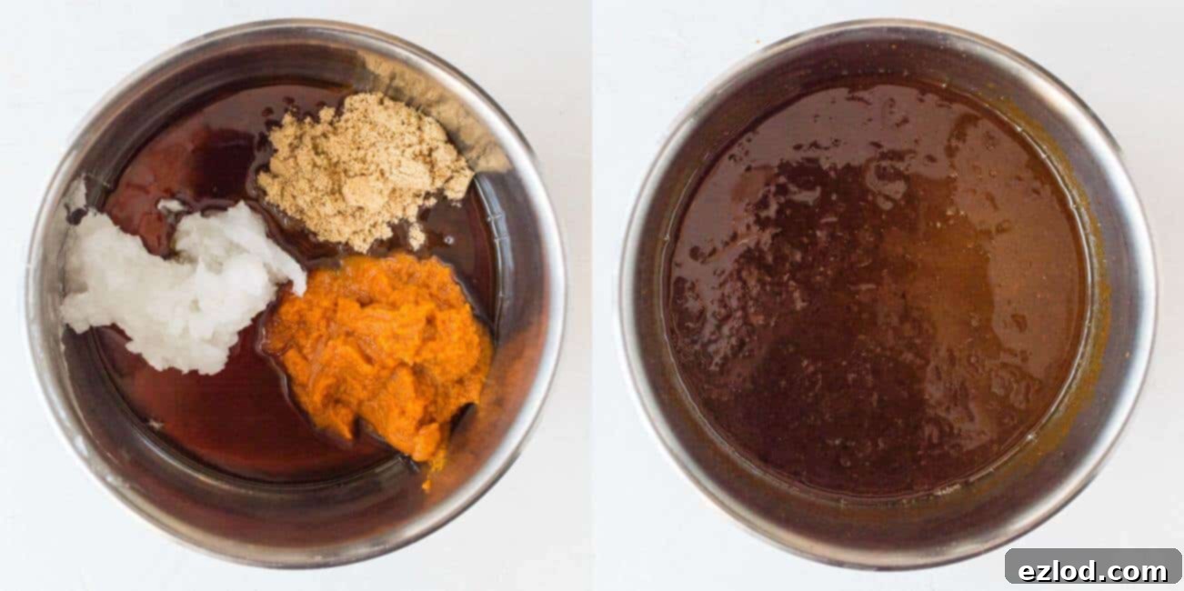 pumpkin spice granola step 2
