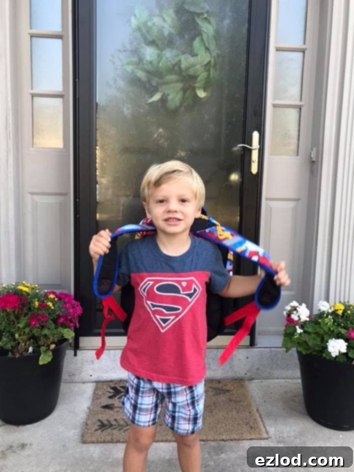 A young boy, Max, with a bright smile, looking upwards, symbolizing hope and joy in their autism journey.