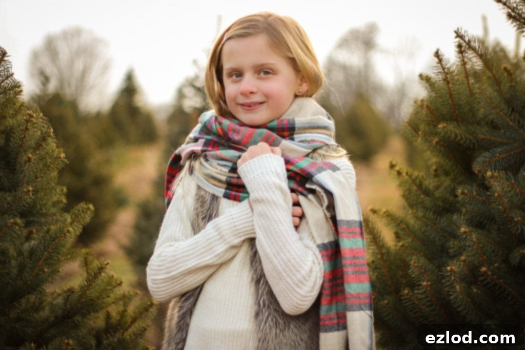 Mia, a young girl, playing outdoors, her joyful expression reflecting her vibrant personality.