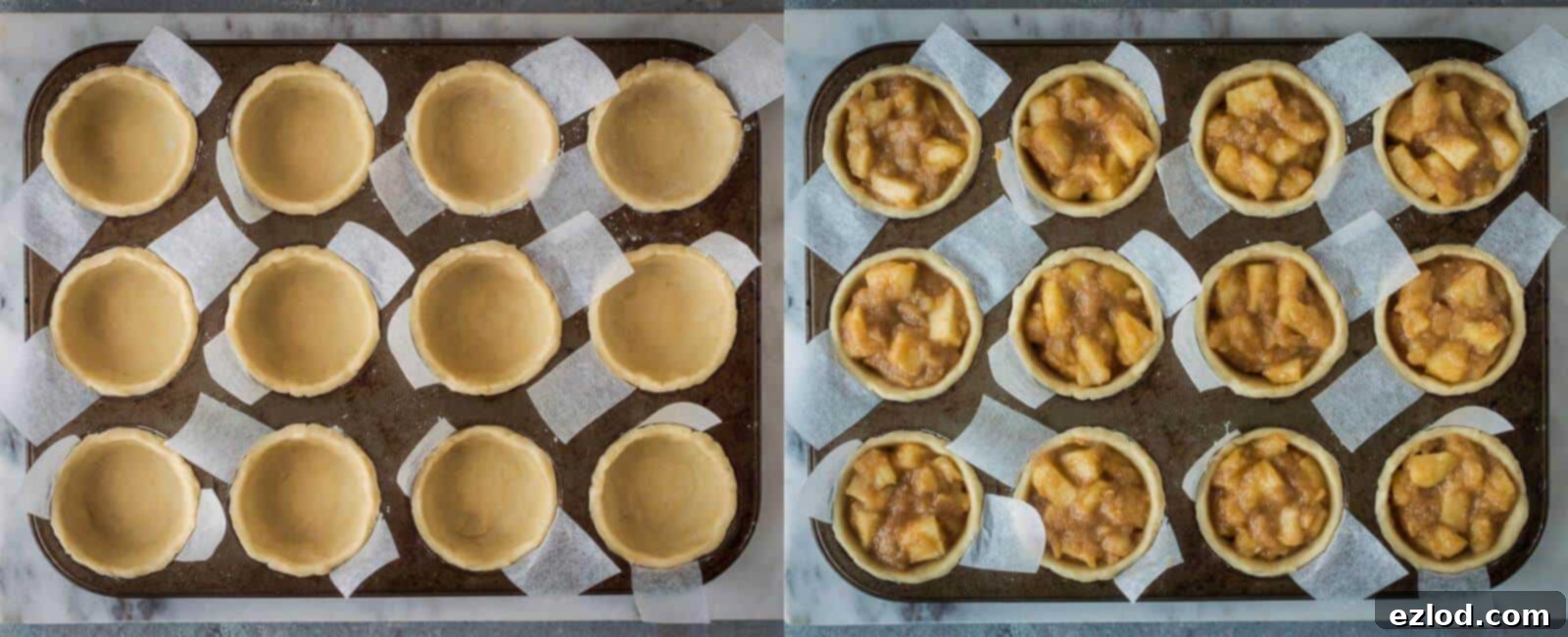 vegan pentagram apple pies step 3
