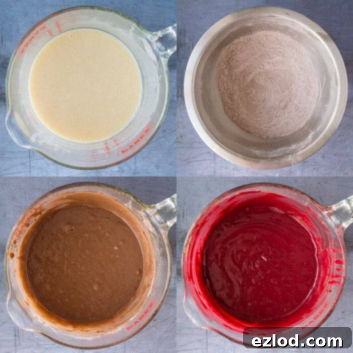 Step 1 - making the batter