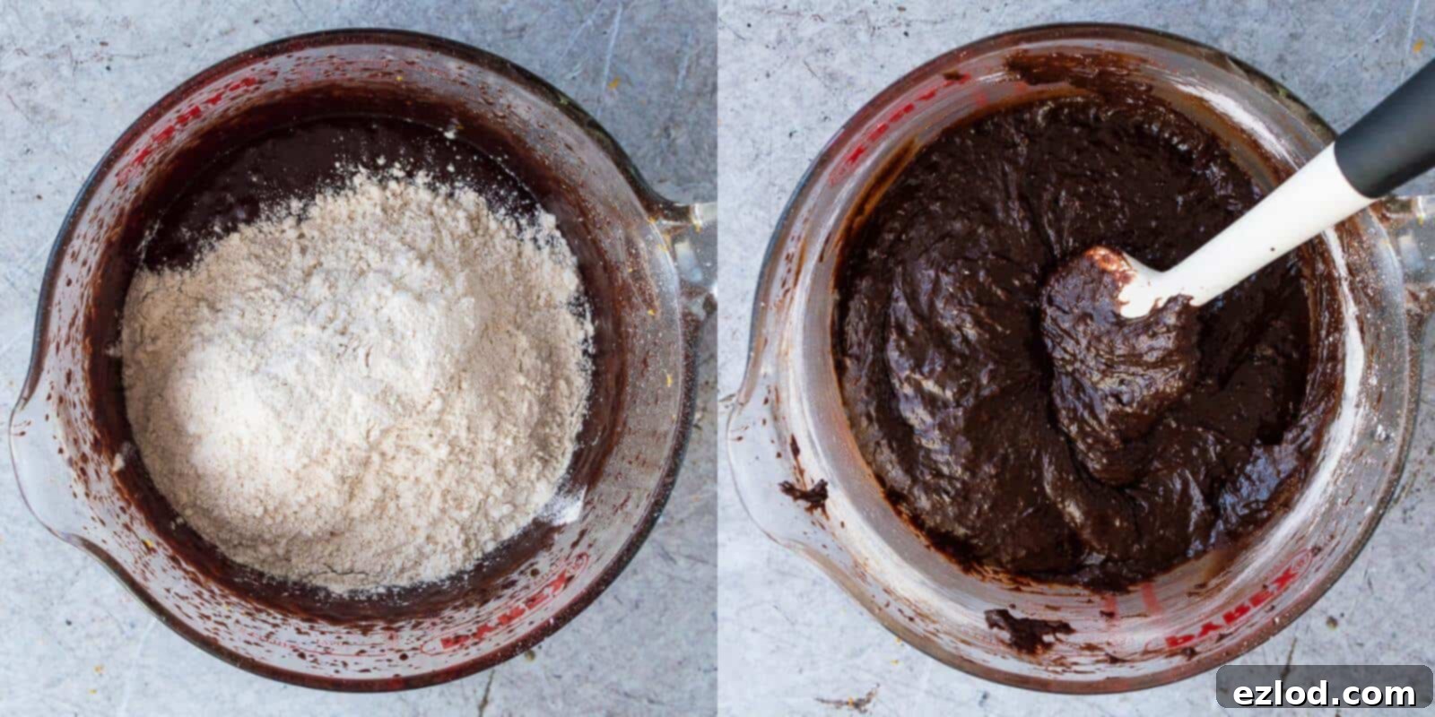 step 3 - mixing the batter