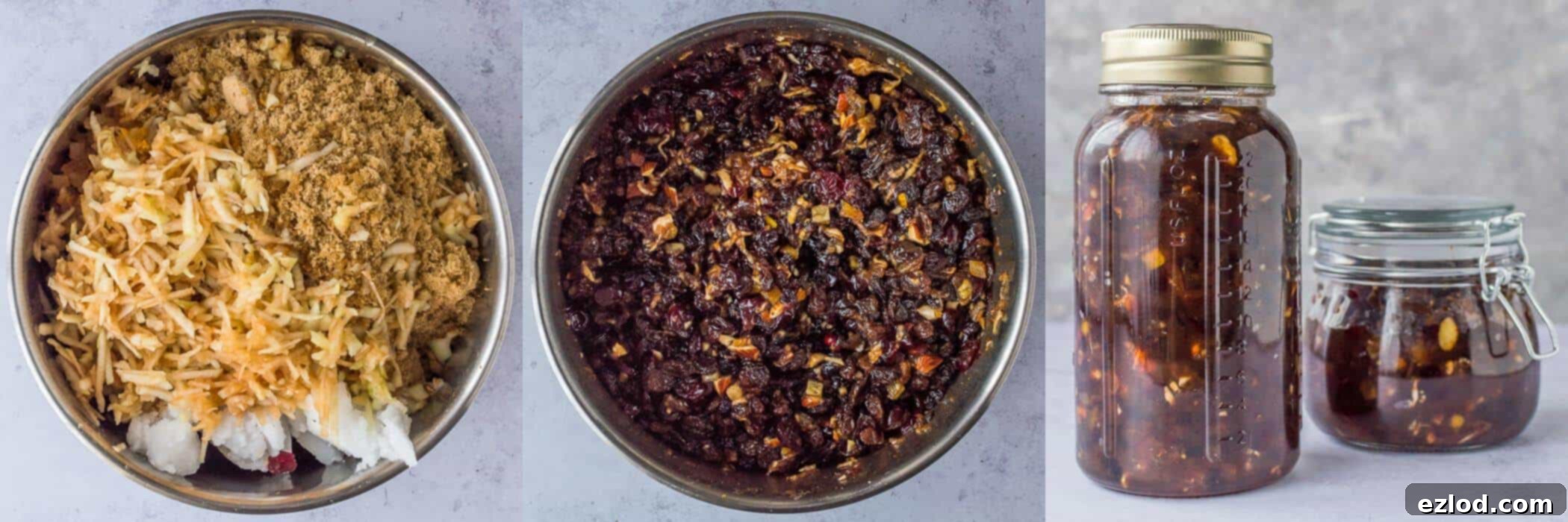 vegan mincemeat steps