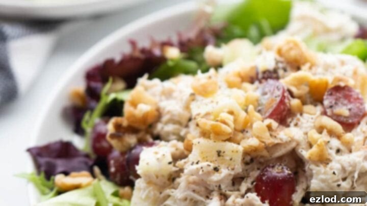 Instant Pot Chicken Salad with Grapes