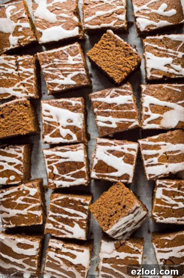 Easy ginger cake - this one bowl sticky vegan ginger cake is so quick and easy to make and tastes amazing; it is the best ginger cake (vegan or otherwise) I have ever eaten! Egg and dairy free.