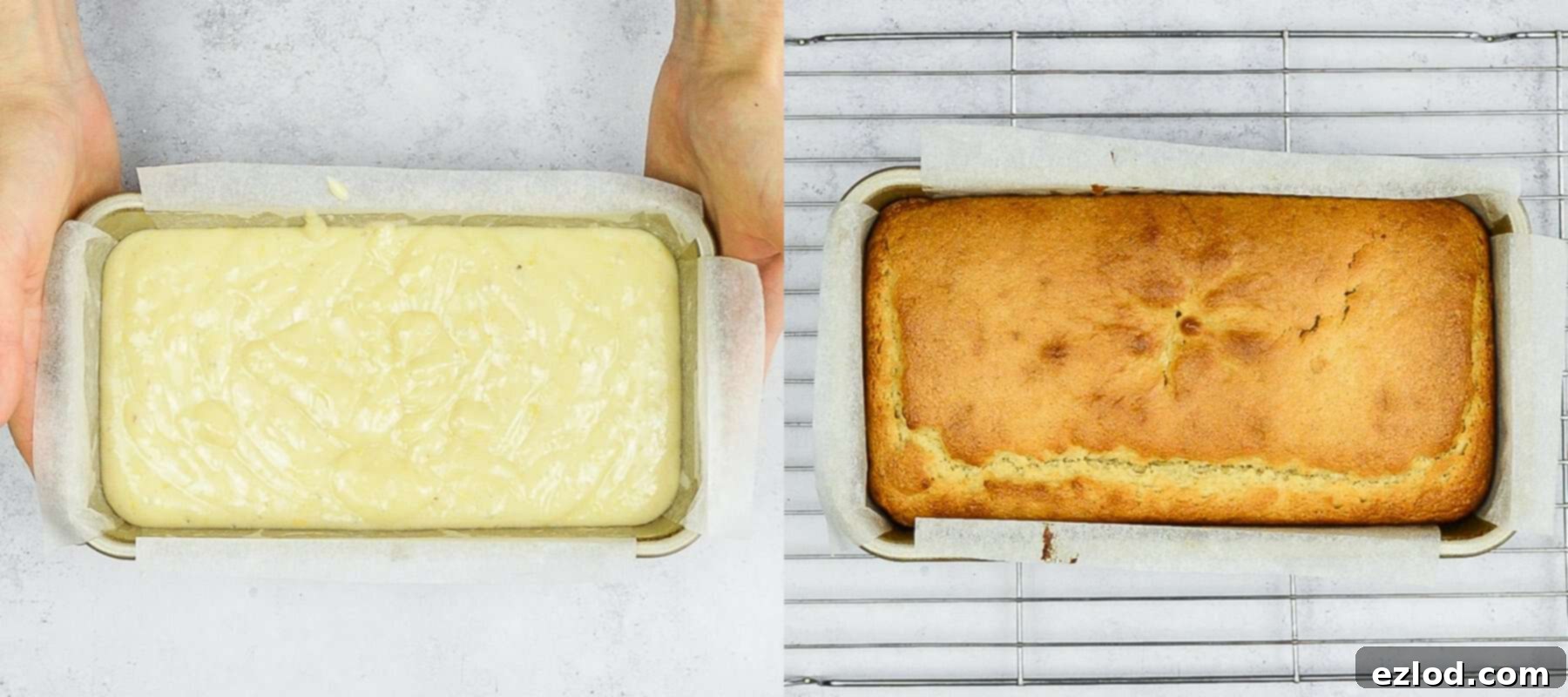 step 2 - baking the cake