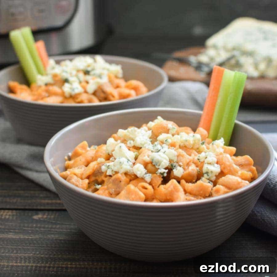 Instant Pot Buffalo Chicken Mac and Cheese for 21 Day Fix