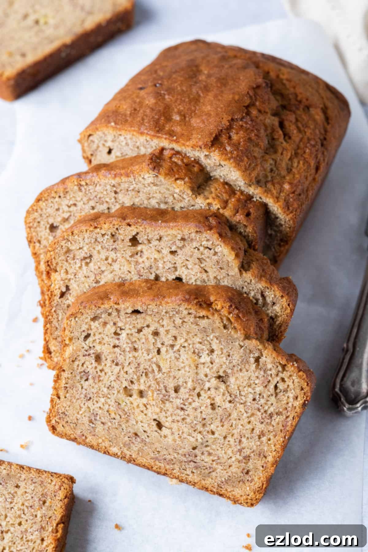 Simply Delicious Vegan Banana Bread 1 featured 11937