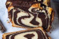 Velvet Vegan Marble Cake