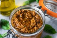 Vibrant Vegan Sun-Dried Tomato Pesto
