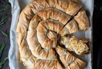 Flaky Vegan Butternut Squash Feta Bake