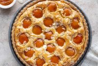 Plant-Based Apricot Frangipane Tart